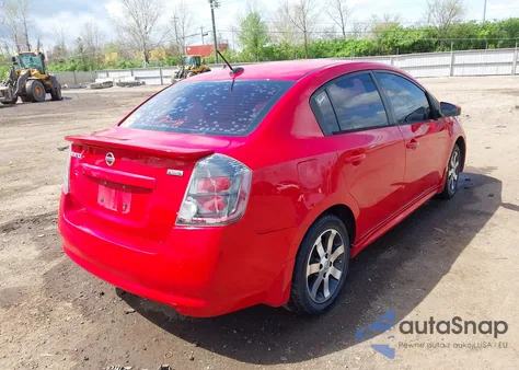 2012 Nissan Sentra 2.0 Sr from USA, damaged, VIN 3N1AB6AP9CL649240